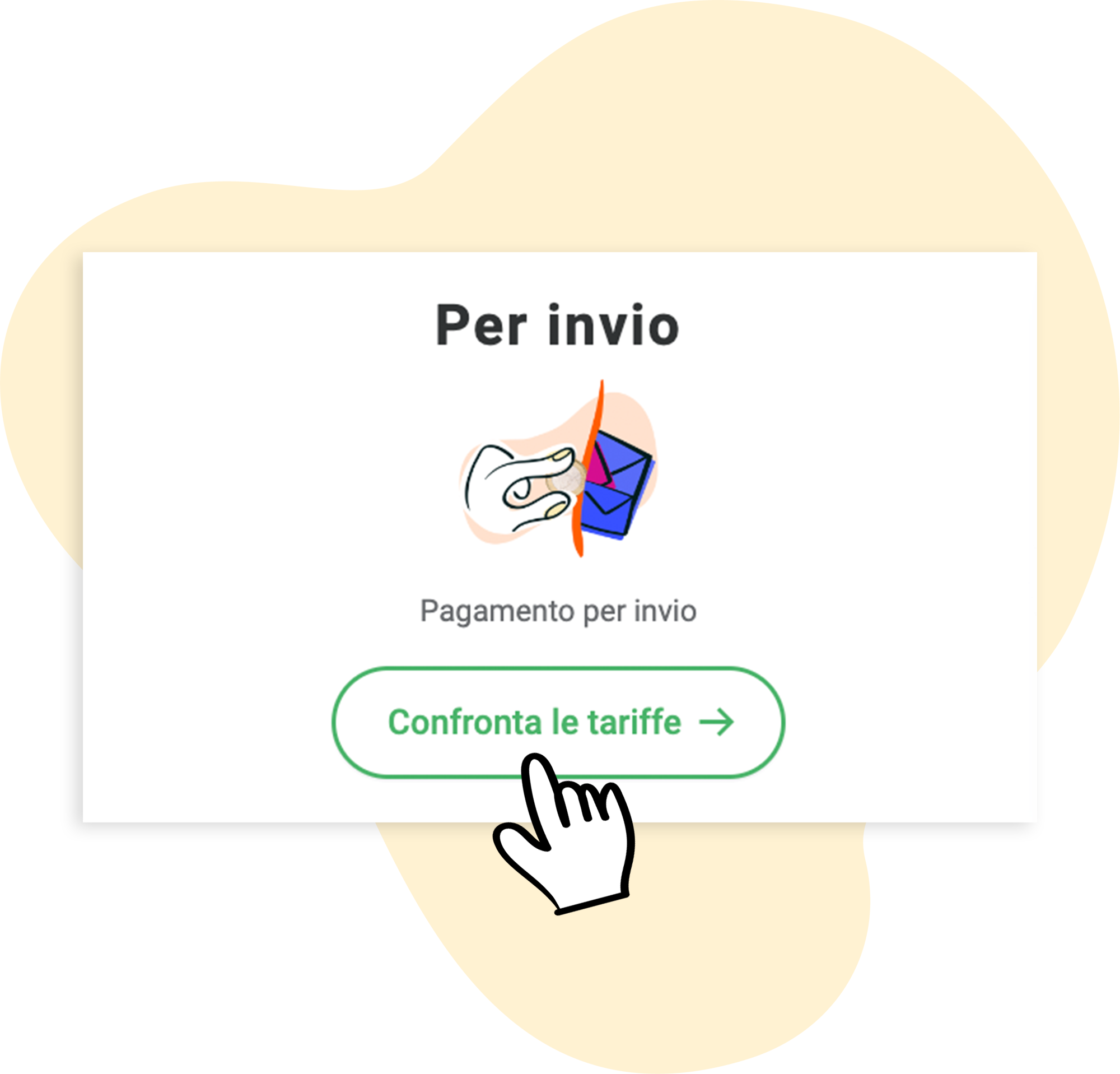 Clicca su "Confronta le tariffe"