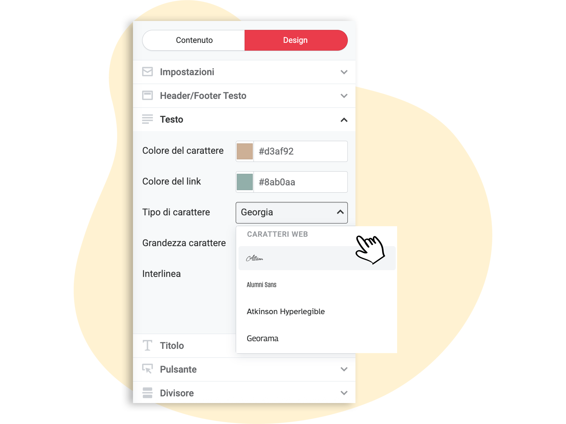 Webfont all'interno delle email