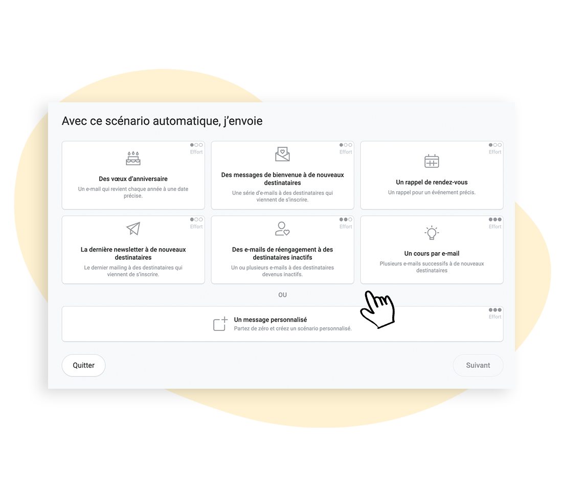 Créer une automation
