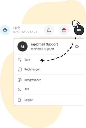 rapidmail Login TarifÃ¼bersicht