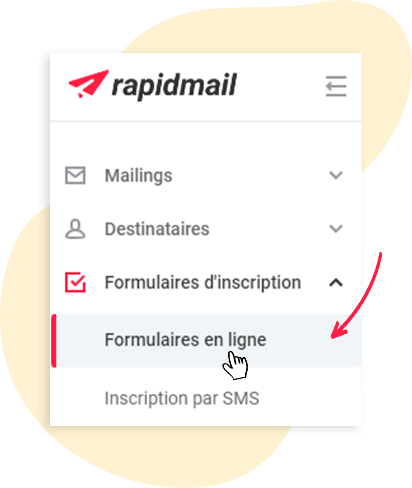Créer un formulaire d'inscription en ligne